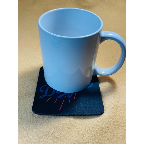 DODGERS HIGH QUALITY COASTER SET (PACK OF 4 PER ORDER) - Picture 3 of 5